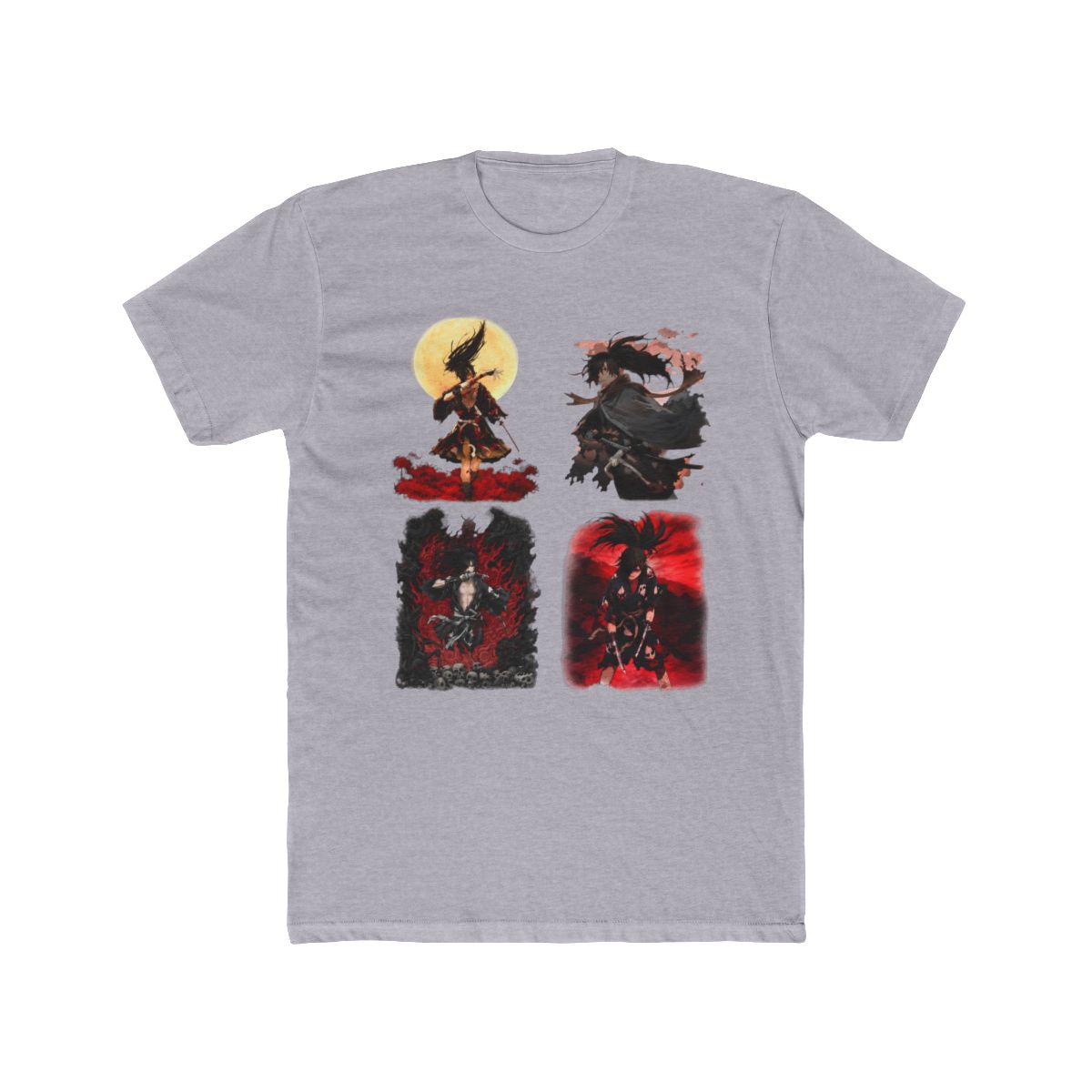 Dororo Anime Hyakkimaru Print Cosplay T Shirt (6 types available) - alternate angle 3, merchandise