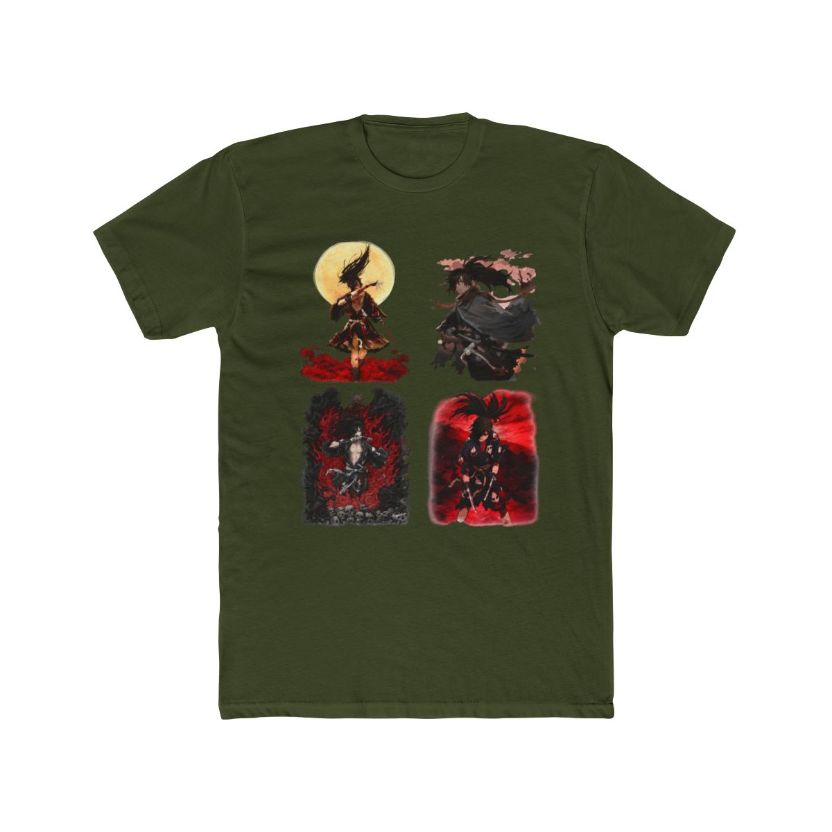 Dororo Anime Hyakkimaru Print Cosplay T Shirt (6 types available) - alternate angle 4, merchandise