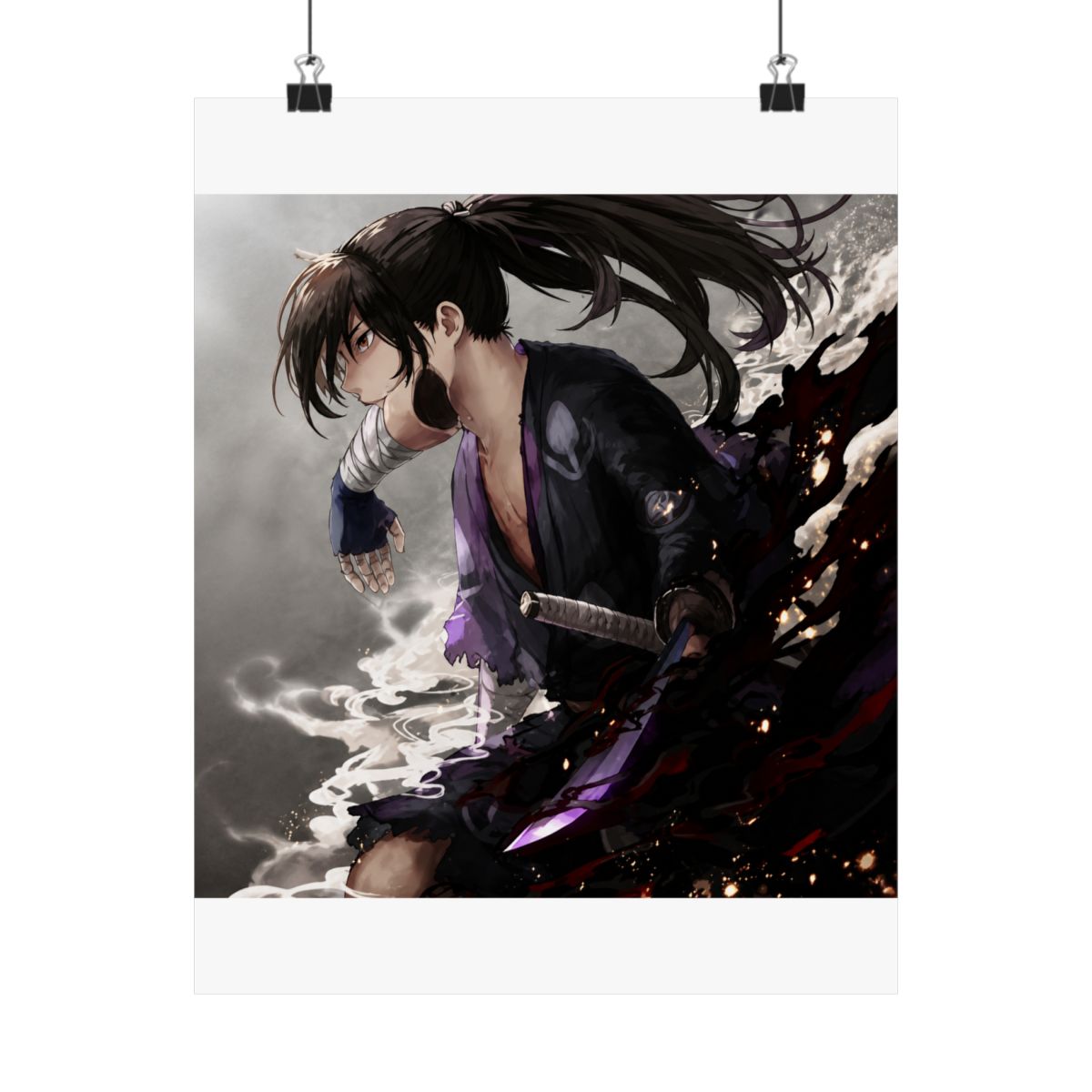 Dororo Hyakkimaru Anime Wall Poster - alternate angle 4, merchandise