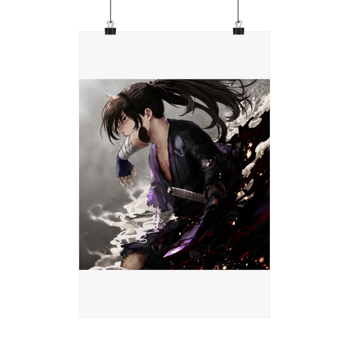 Dororo Hyakkimaru Anime Wall Poster - alternate angle 3, merchandise